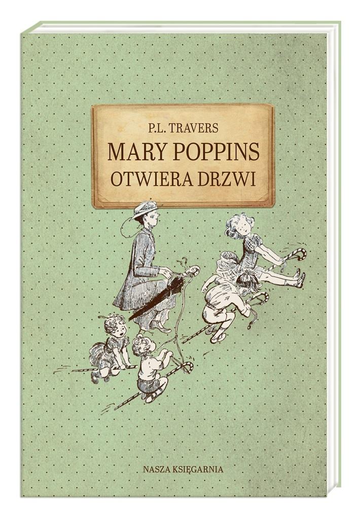 Książka - Mary Poppins otwiera drzwi