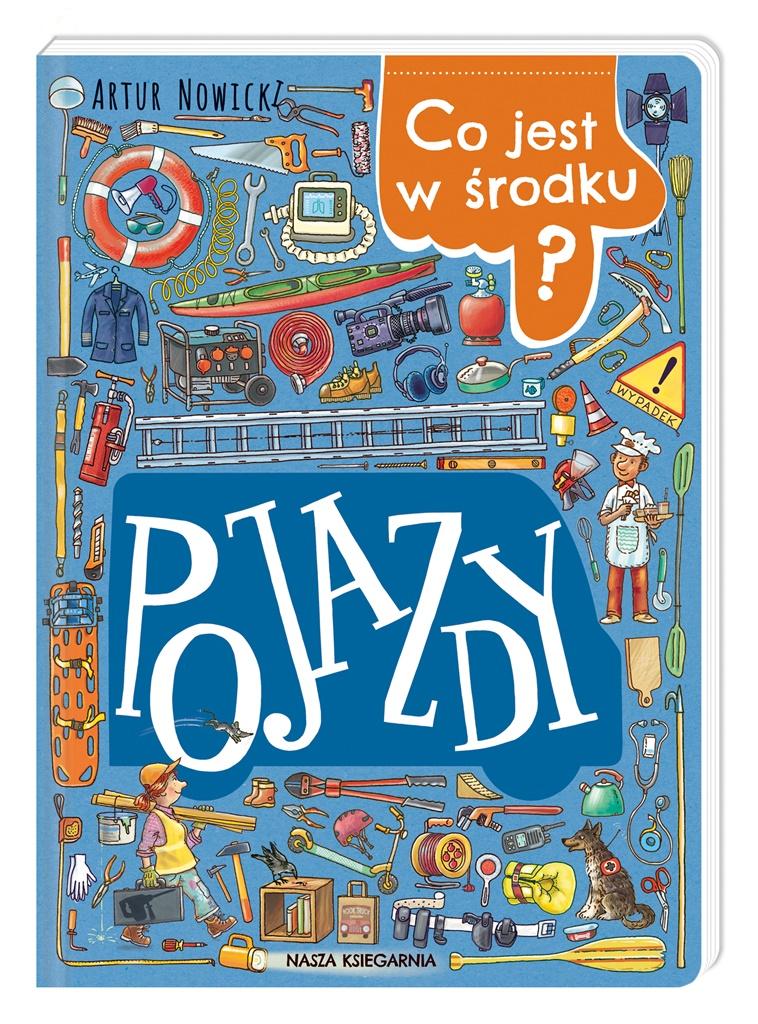 Książka - Co jest w środku? Pojazdy