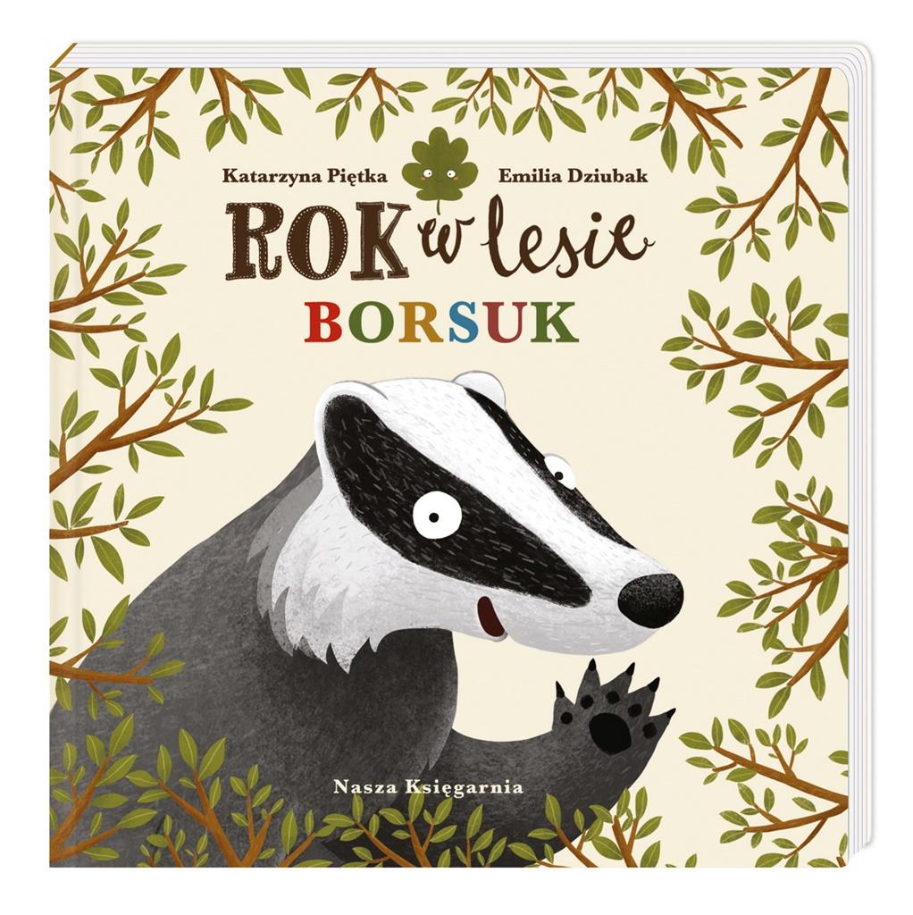 Książka - Rok w lesie. Borsuk