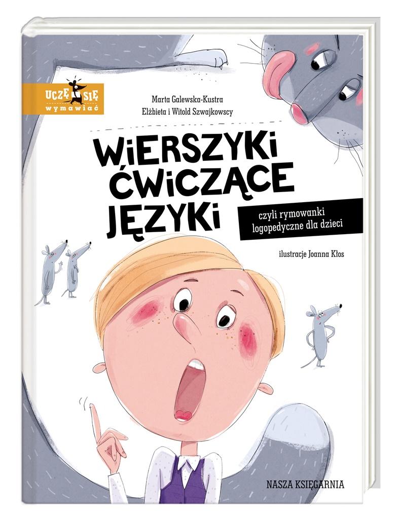 Książka - Wierszyki ćwiczące języki, czyli rymowanki...