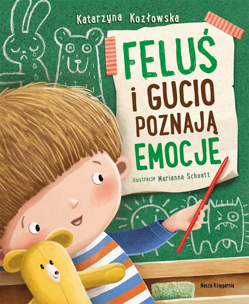 Książka - Feluś i Gucio poznają emocje
