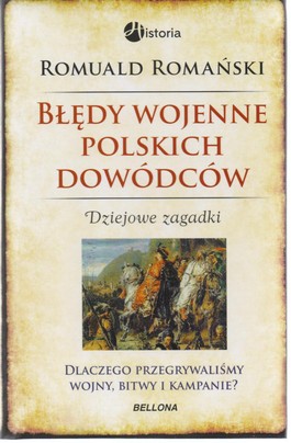 Książka - Błędy wojenne polskich dowódców