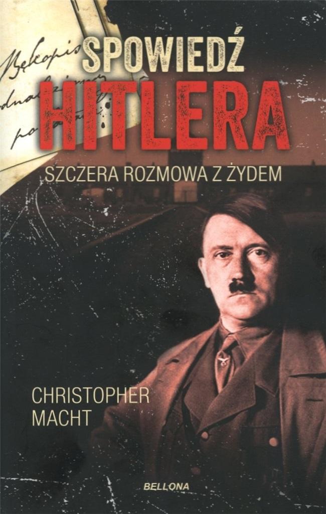 Książka - Spowiedź Hitlera. Szczera rozmowa z Żydem pocket