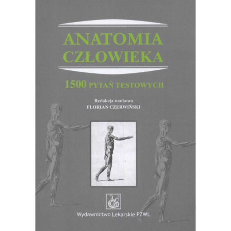 Książka - Anatomia człowieka. 1500 pytań testowych