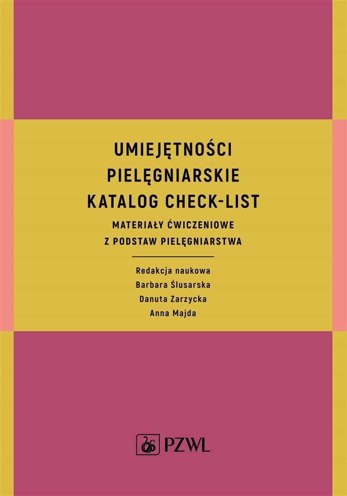 Umiejętności pielęgniarskie katalog check-list