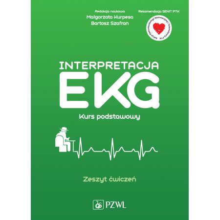 Książka - Interpretacja EKG Kurs podstawowy Zeszyt ćwiczeń