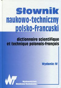 Książka - Słownik naukowo-techniczny Polsko-Francuski