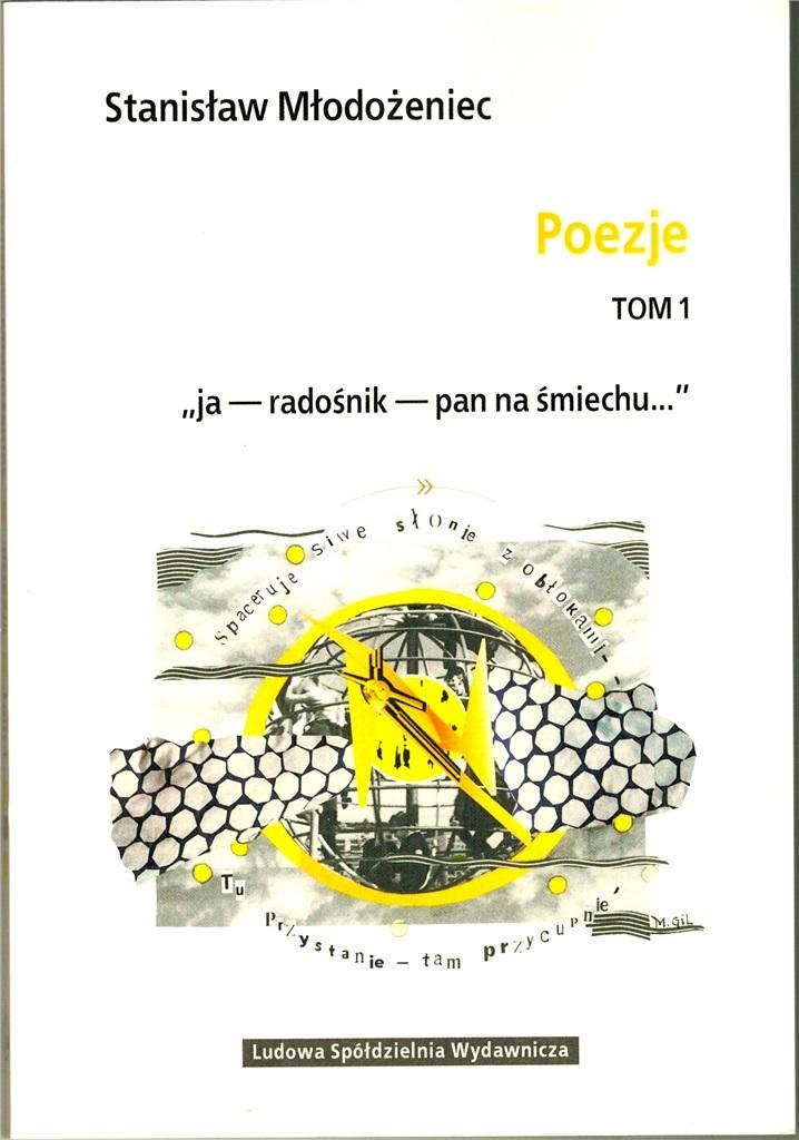 Książka - Poezje T.1 ja - radośnik - pan na śmiechu