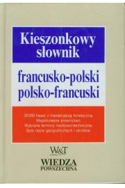 Książka - WP Kieszonkowy słownik francusko-polski-francuski