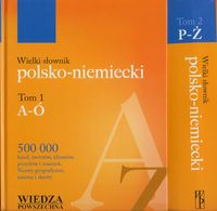 Książka - WP Wielki słownik polsko-niemiecki T.1-2