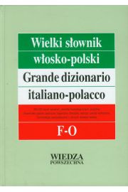 Książka - Wielki słownik włosko-polski T. 2 F-O