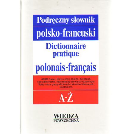 Książka - Podręczny słownik polsko-francuski WP - 