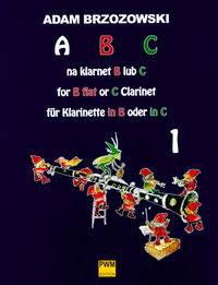 Książka - ABC na klarnet B lub C cz. 1 PWM