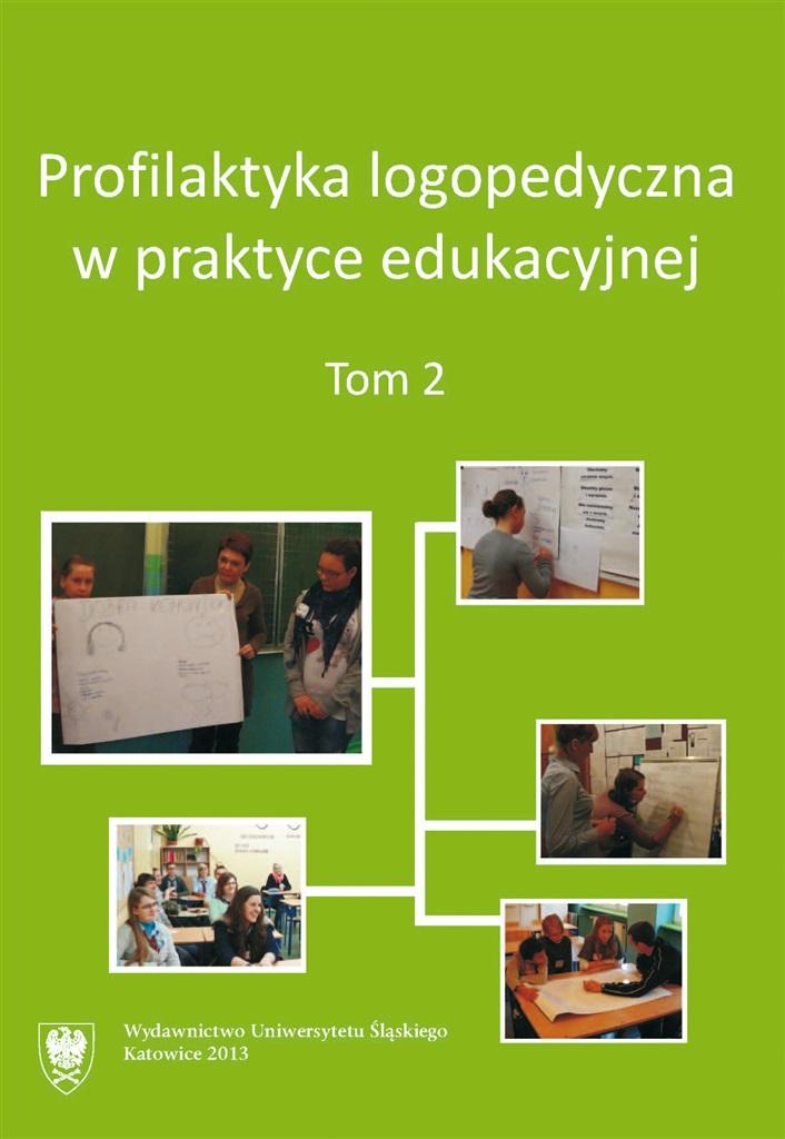 Książka - Profilaktyka logopedyczna w praktyce edu. T.2