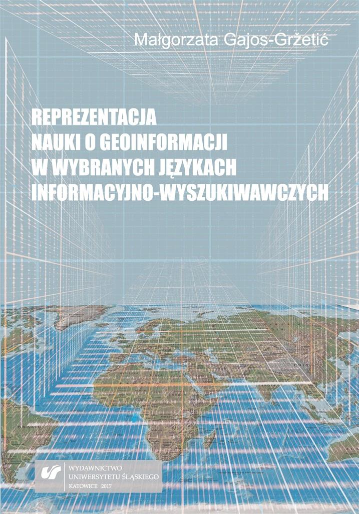 Książka - Reprezentacja nauki o geoinformacji w wybranych...