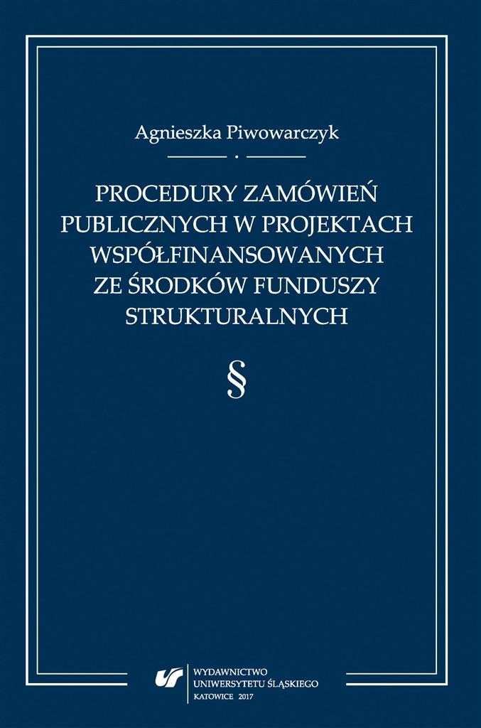 Książka - Procedury zamówień publicznych w projektach...