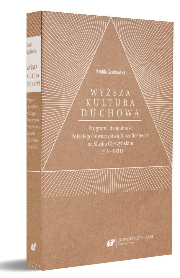 Książka - Wyższa kultura duchowa. Program i działalność...