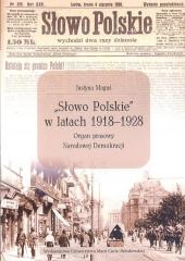 Książka - Słowo Polskie w latach 1918-1928