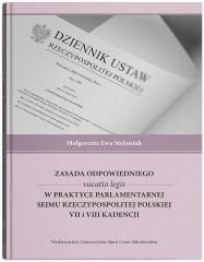 Książka - Zasada odpowiedniego vacatio legis w praktyce...