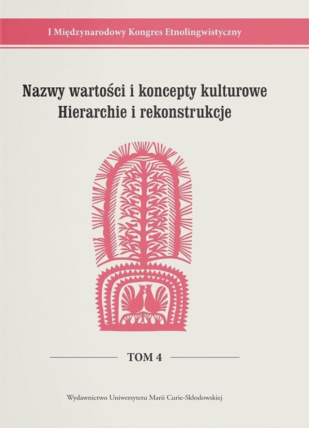 Książka - I Międzynarodowy Kongres Etnolingwistyczny T.4