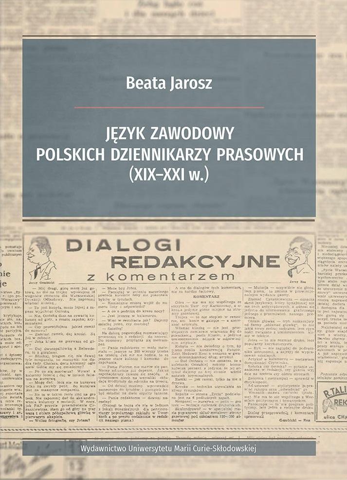 Język zawodowy polskich dziennikarzy prasowych