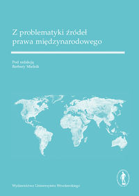Książka - Z problematyki źródeł prawa międzynarodowego