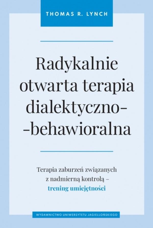 Książka - Radykalnie otwarta terapia dialektyczno..