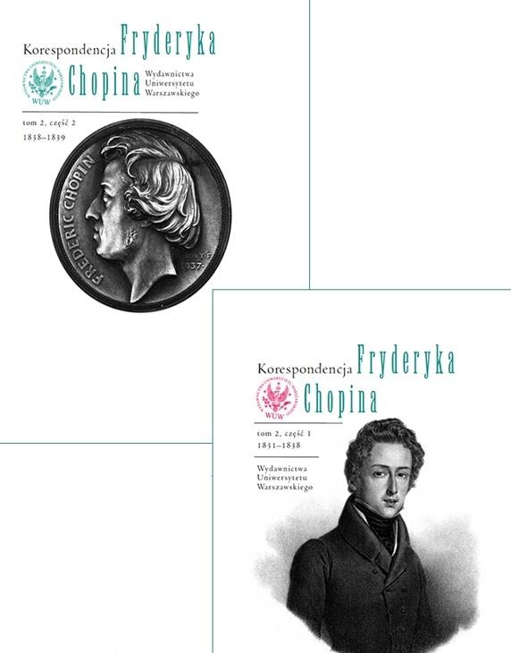 Książka - Korespondencja Fryderyka Chopina T.2 cz.1-2