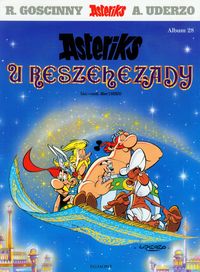 Książka - Asteriks u Reszehezady. Asteriks. Album 28