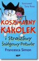Książka - Koszmarny Karolek i straszliwy śniegowy potwór