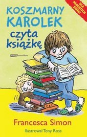 Książka - Koszmarny Karolek czyta książkę