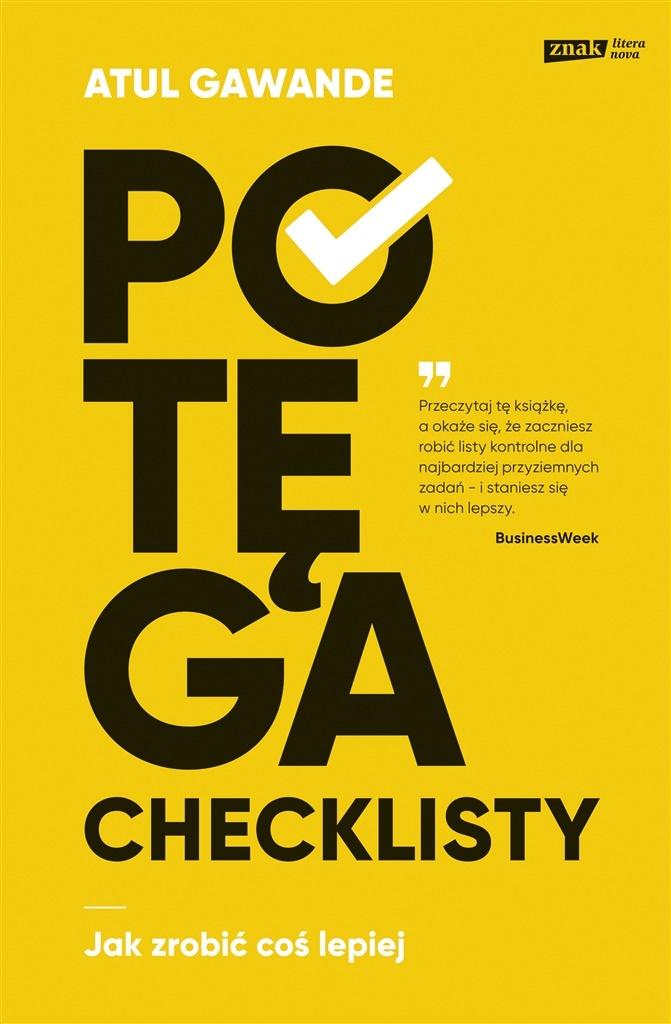 Książka - Potęga checklisty. Jak zrobić coś lepiej w.3