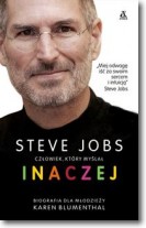 Książka - Steve Jobs Człowiek który myślał INACZEJ