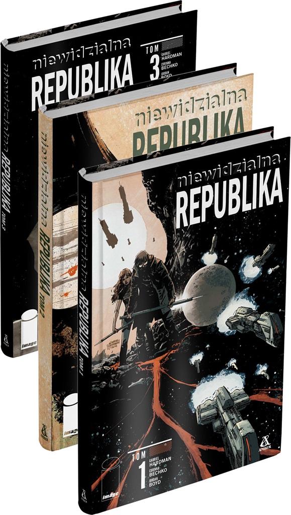 Książka - Pakiet: Niewidzialna Republika T.1-3