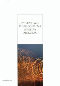 Książka - Systemowo-funkcjonalna analiza dyskursu