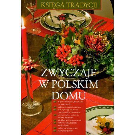 Książka - Zwyczaje w polskim domu