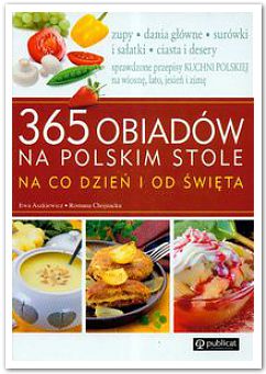 Książka - 365 obiadów na polskim stole na co dzień i od święta