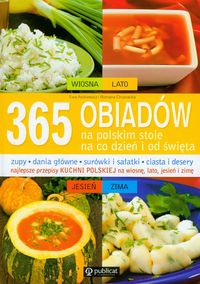 Książka - 365 obiadów na polskim stole