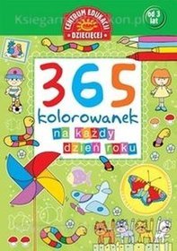 Książka - 365 kolorowanek na każdy dzień roku
