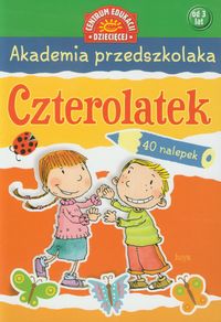 Książka - Czterolatek akademia przedszkolaka