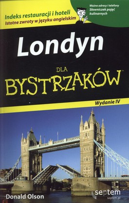 Książka - Londyn dla bystrzaków