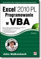 Książka - Excel 2010 PL. Programowanie w VBA. Vademecum   płyta CD