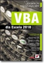 Książka - VBA dla Excela 2010