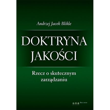 Książka - Doktryna jakości Rzecz o skutecznym zarządzaniu