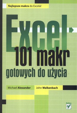 Książka - Excel 101 makr gotowych do użycia