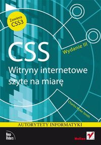 Książka - CSS. Witryny internetowe szyte na miarę