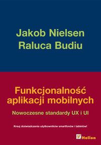 Książka - Funkcjonalność aplikacji mobilnych. Nowoczesne standardy UX i UI