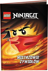 Książka - LEGO Ninjago. Mistrzowie Żywiołów
