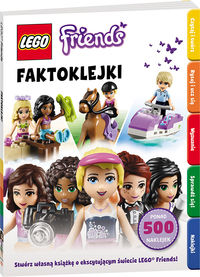 Książka - Lego friends Faktoklejki