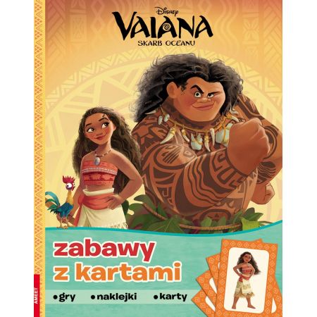 Vaiana. Skarb oceanu. Zabawy z kartami